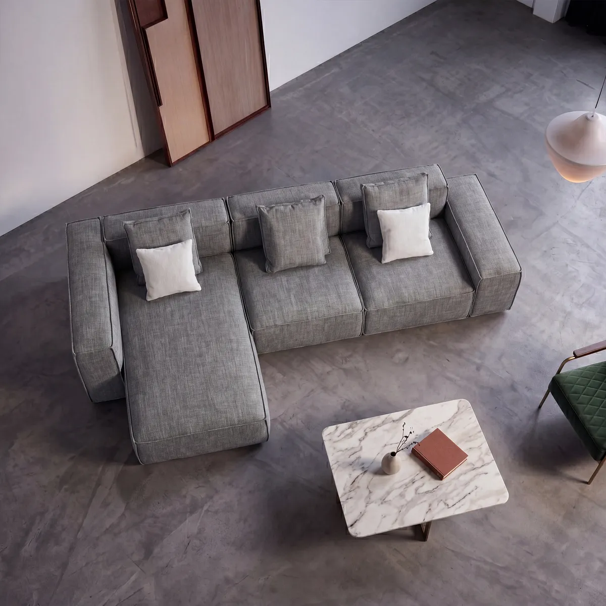 Tofu Block Sofa