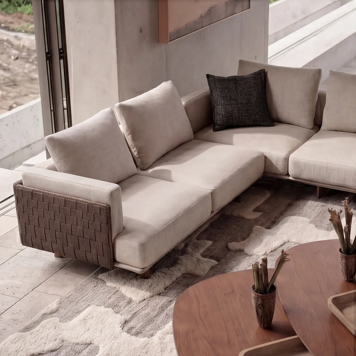 Woven Sofa