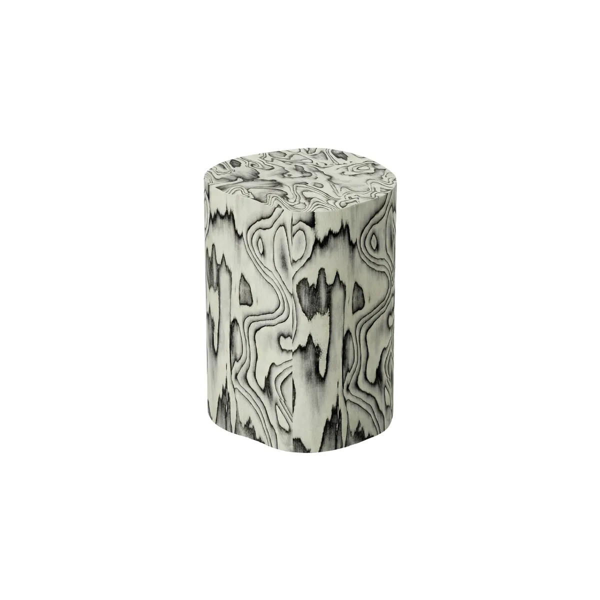 Flowing Ink Side Table
